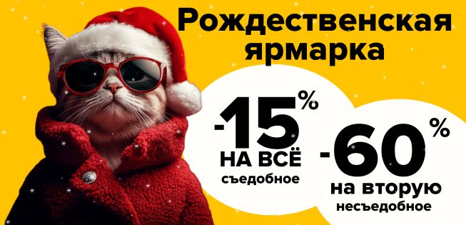 Рождественская ярмарка! 21-24 декабря скидки до 60%! 